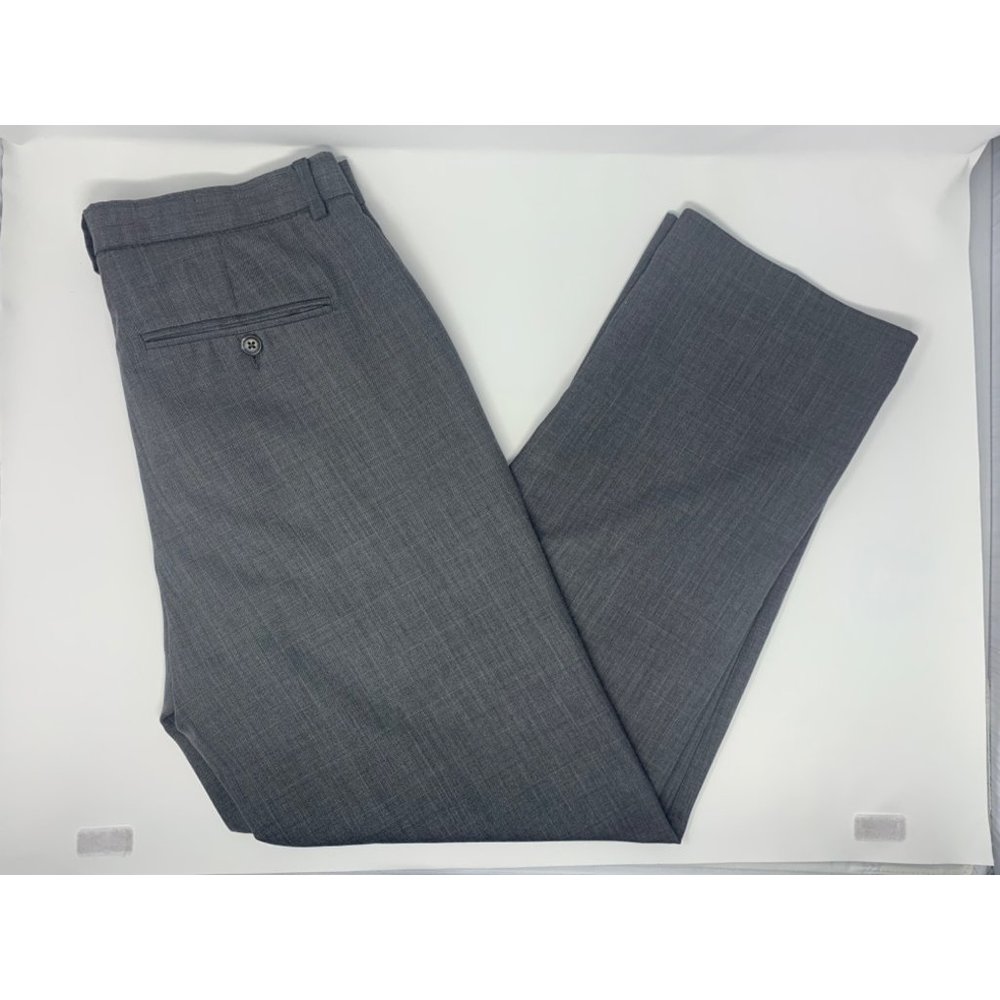Calvin Klein Grey Flat Front Men's Dress Pants Size W31 L30